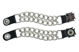 PKV146D Vest Extender - Iron Cross Red Vest Extenders Renegade Classics