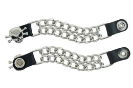 PKV147D Vest Extender - Skull W/Bones Vest Extenders Renegade Classics