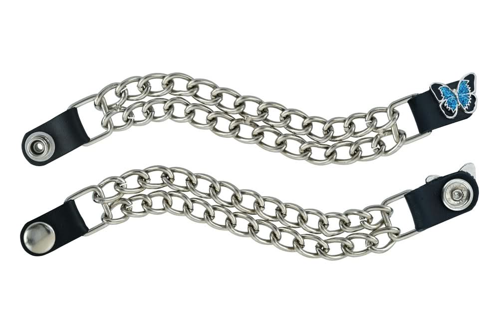 PKV155BD Vest Extender - Butterfly Blue Vest Extenders Renegade Classics