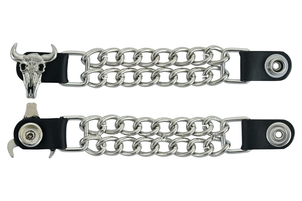 PKV156D Vest Extender - Cow Skull Vest Extenders Renegade Classics