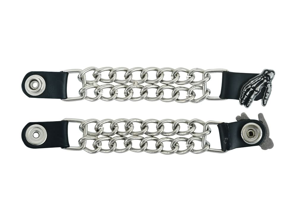 PKV164D Vest Extender - Skeleton Hand Vest Extenders Renegade Classics