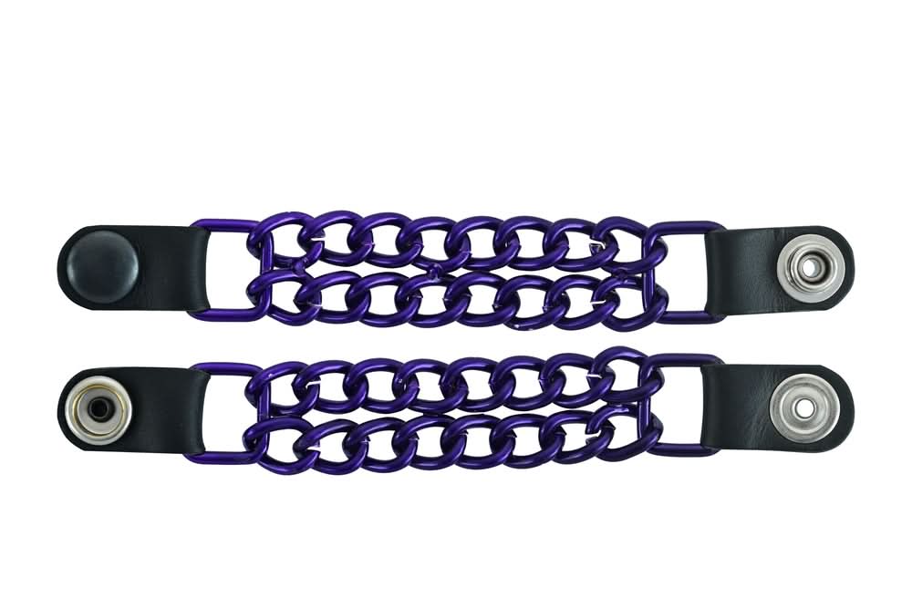 PKVPC100PG Vest EXTENDER POWDER COATED PURPLE GLITTER Vest Extenders Renegade Classics