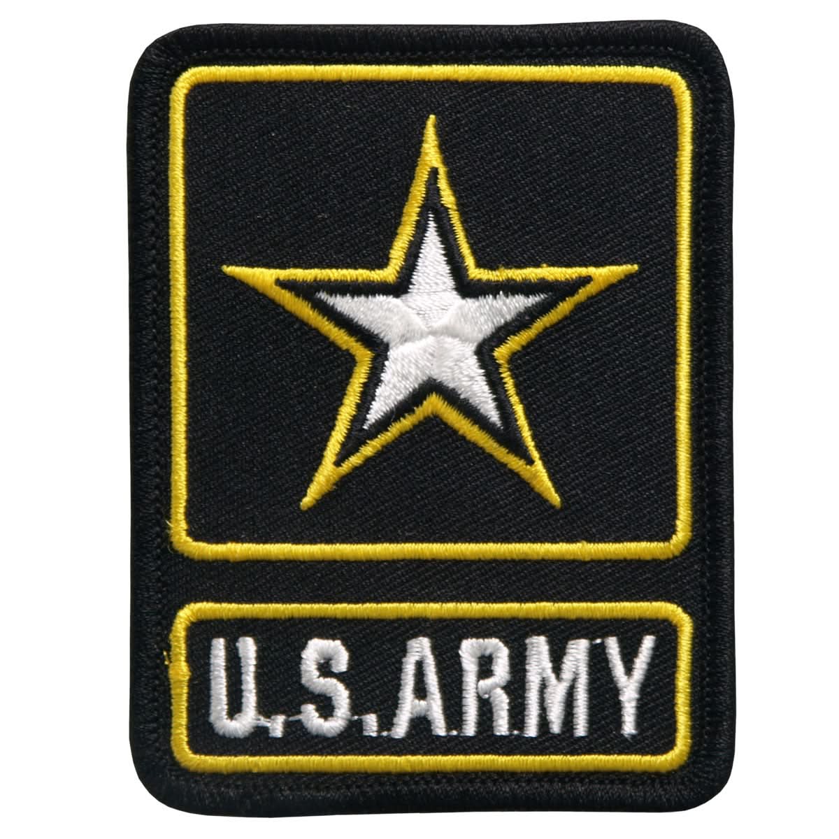 Hot Leathers US Army Star Logo Military Patches