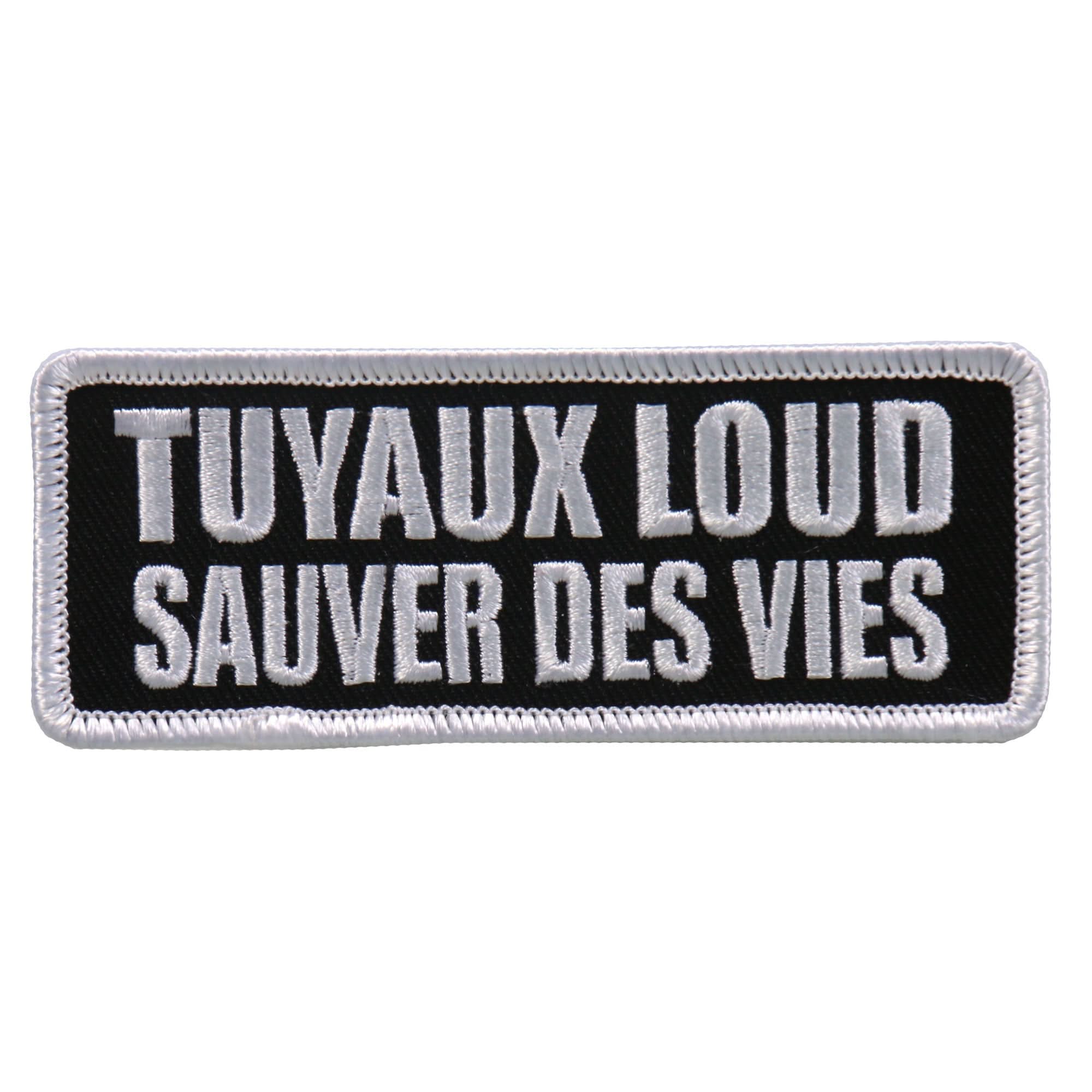 Hot Leathers Tuyaux Loud Sauver Des 4"x2" Patch