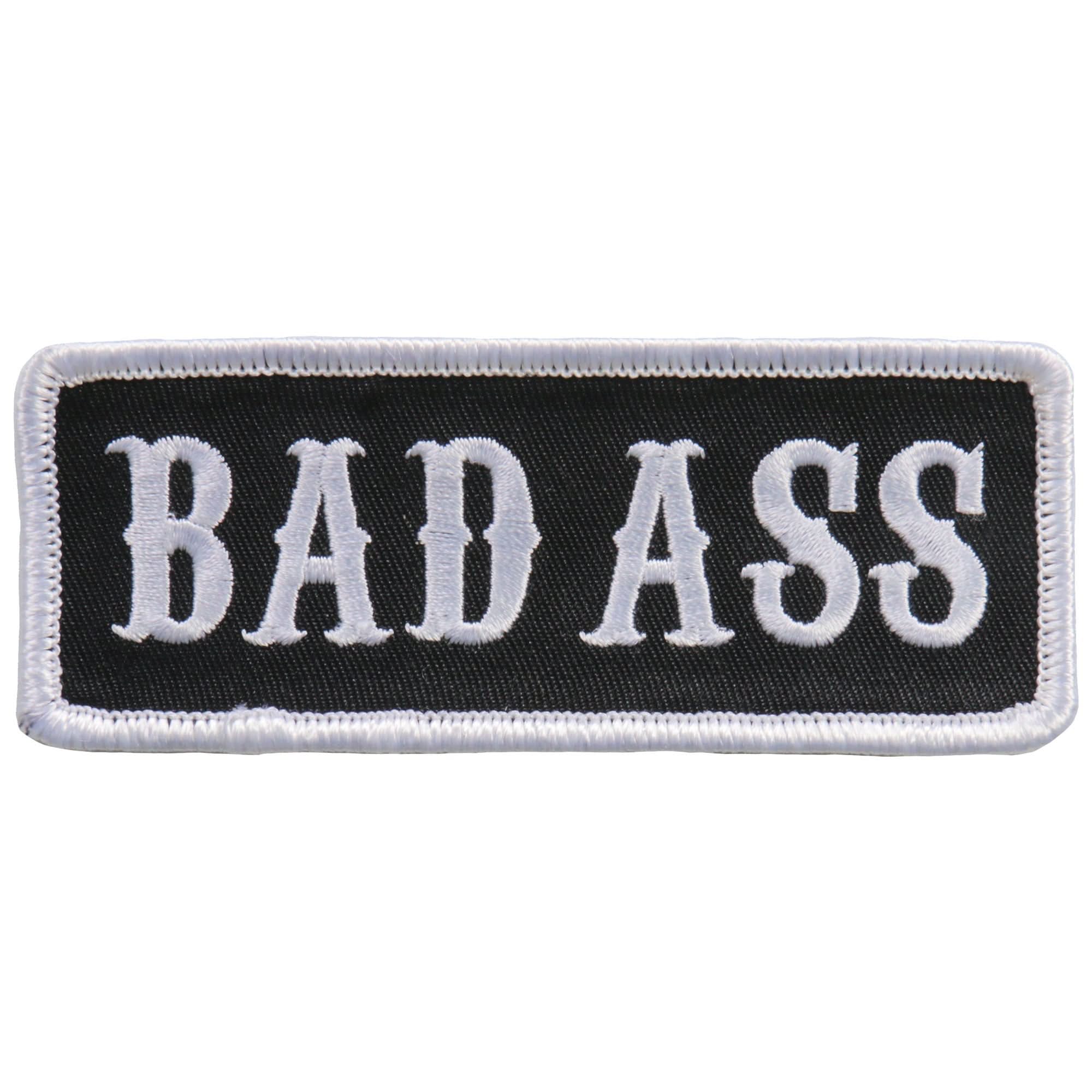 Hot Leathers Patch Bad Ass