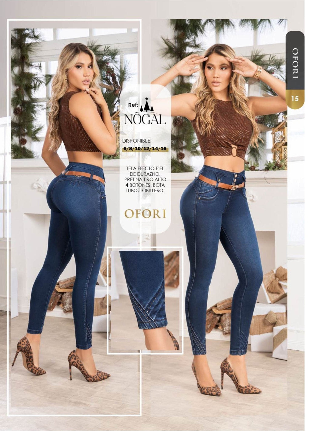 Nogal 100% Authentic Colombian Push Up Jeans