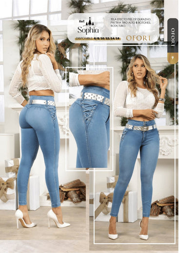 SOPHIA 100% Authentic Colombian Push Up Jeans
