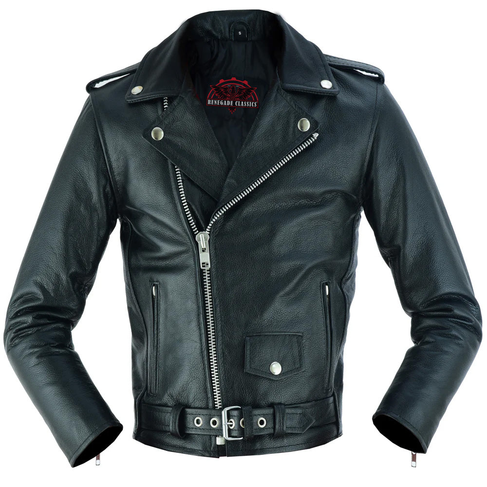 Karlos Kids Leather Jacket