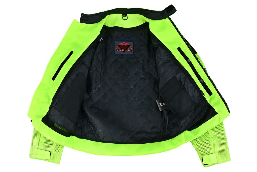 Elite Men's High-Vis Performance Mesh Jacket