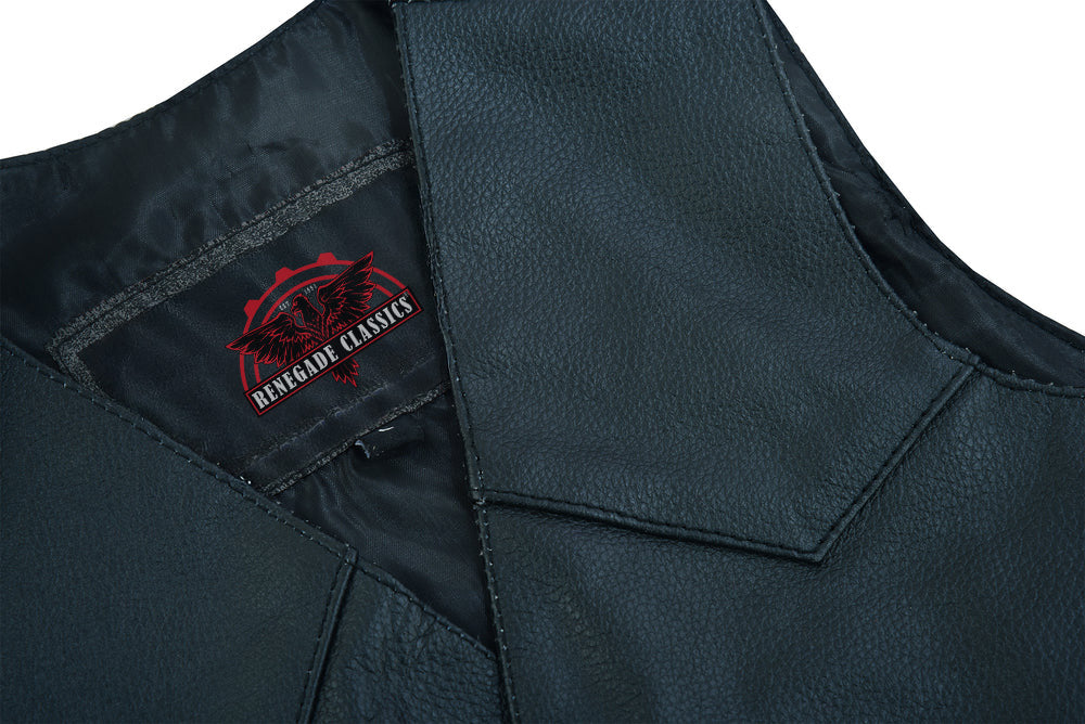 Barly  kids leather vest