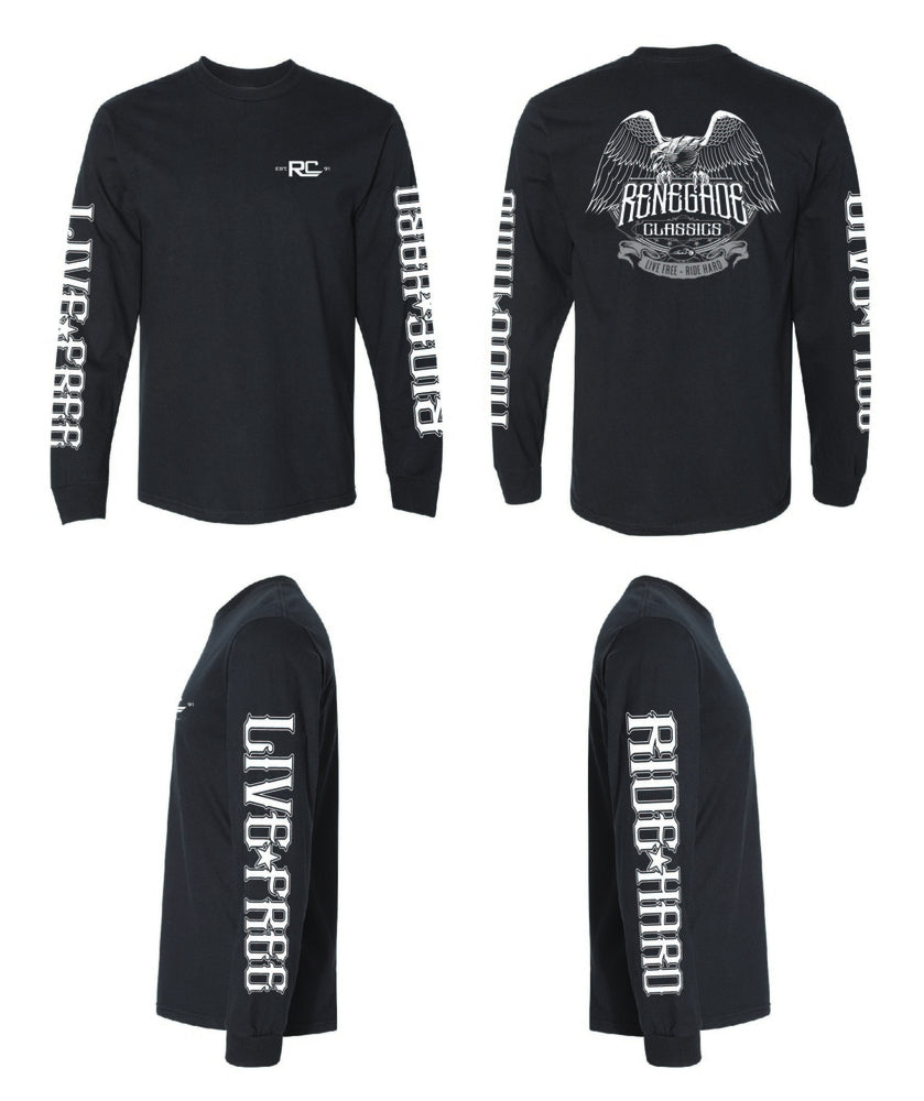 RC Eagle Wing Men's Long Sleeve Shirt Shirts & Tops Renegade Classics