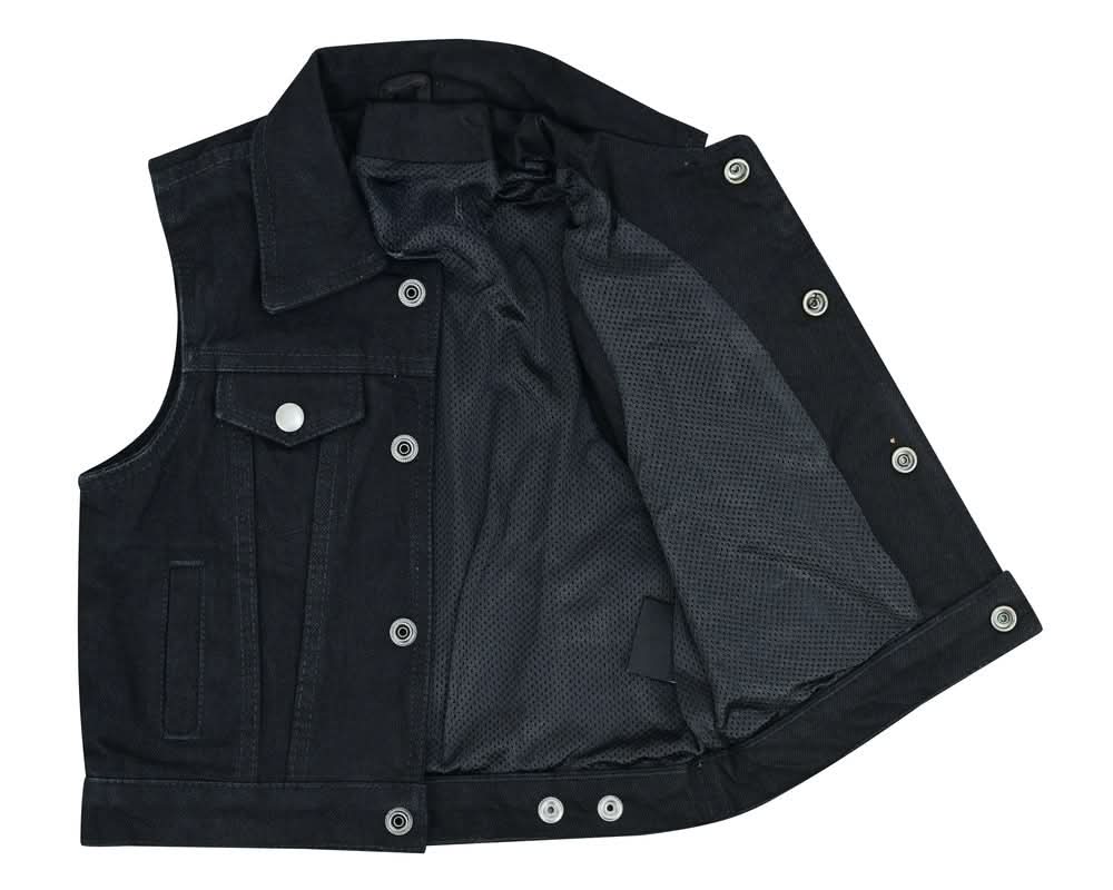 Deltho kids denim vest