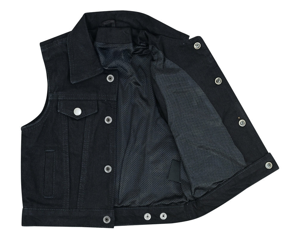Deltho kids denim vest