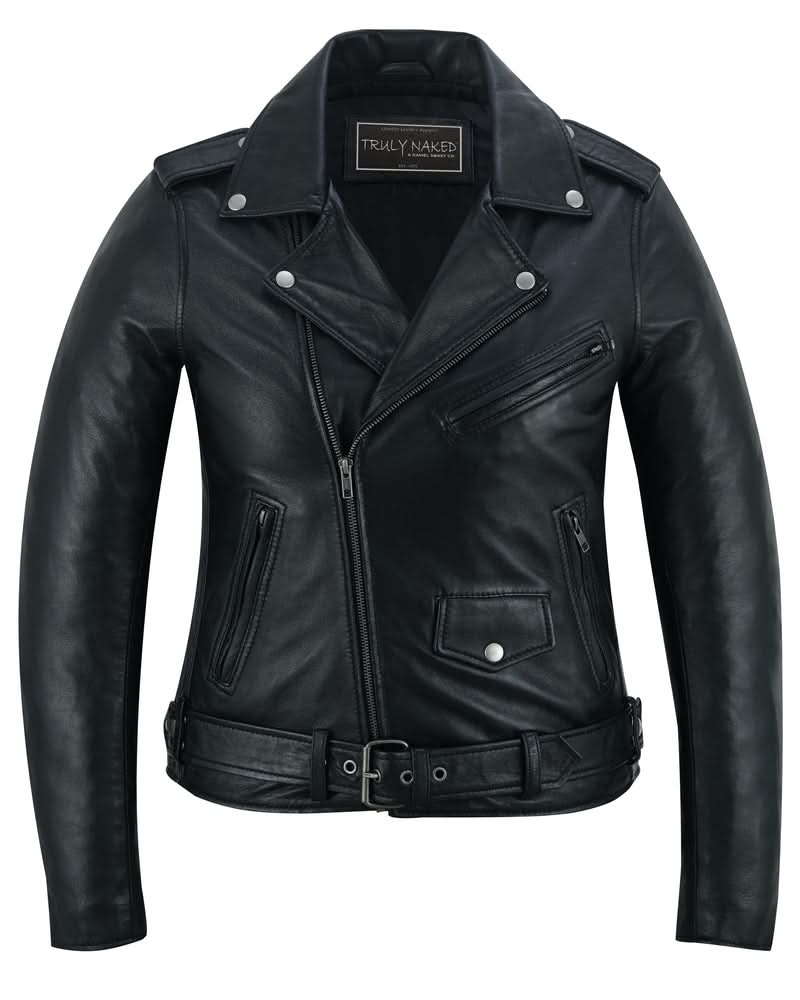 Night Shine Women's Black Fashion Leather Jacket Women's Leather Jackets Renegade Classics