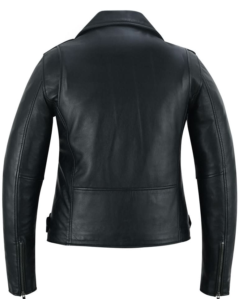 Black Pearl Women's Fashion Leather Jacket Women's Leather Jackets Renegade Classics