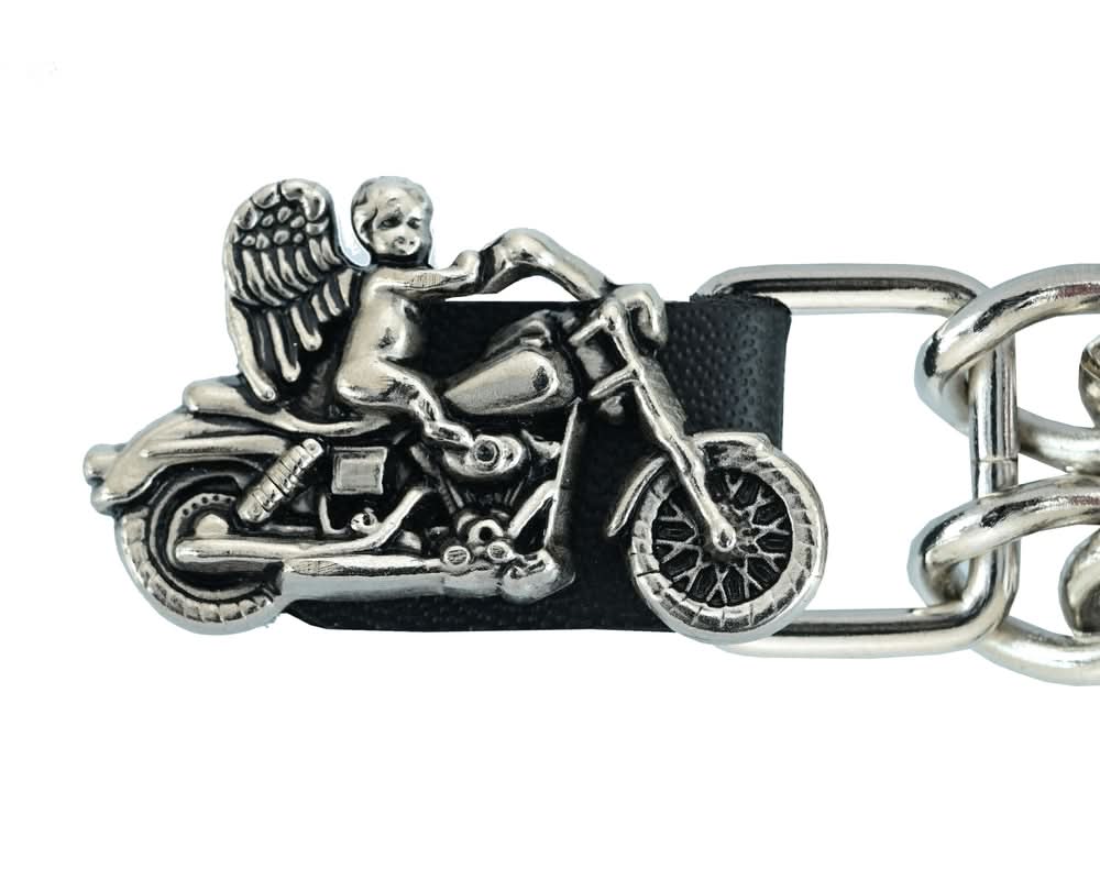 PKV128D Vest Extender - Angel on Bike Vest Extenders Renegade Classics