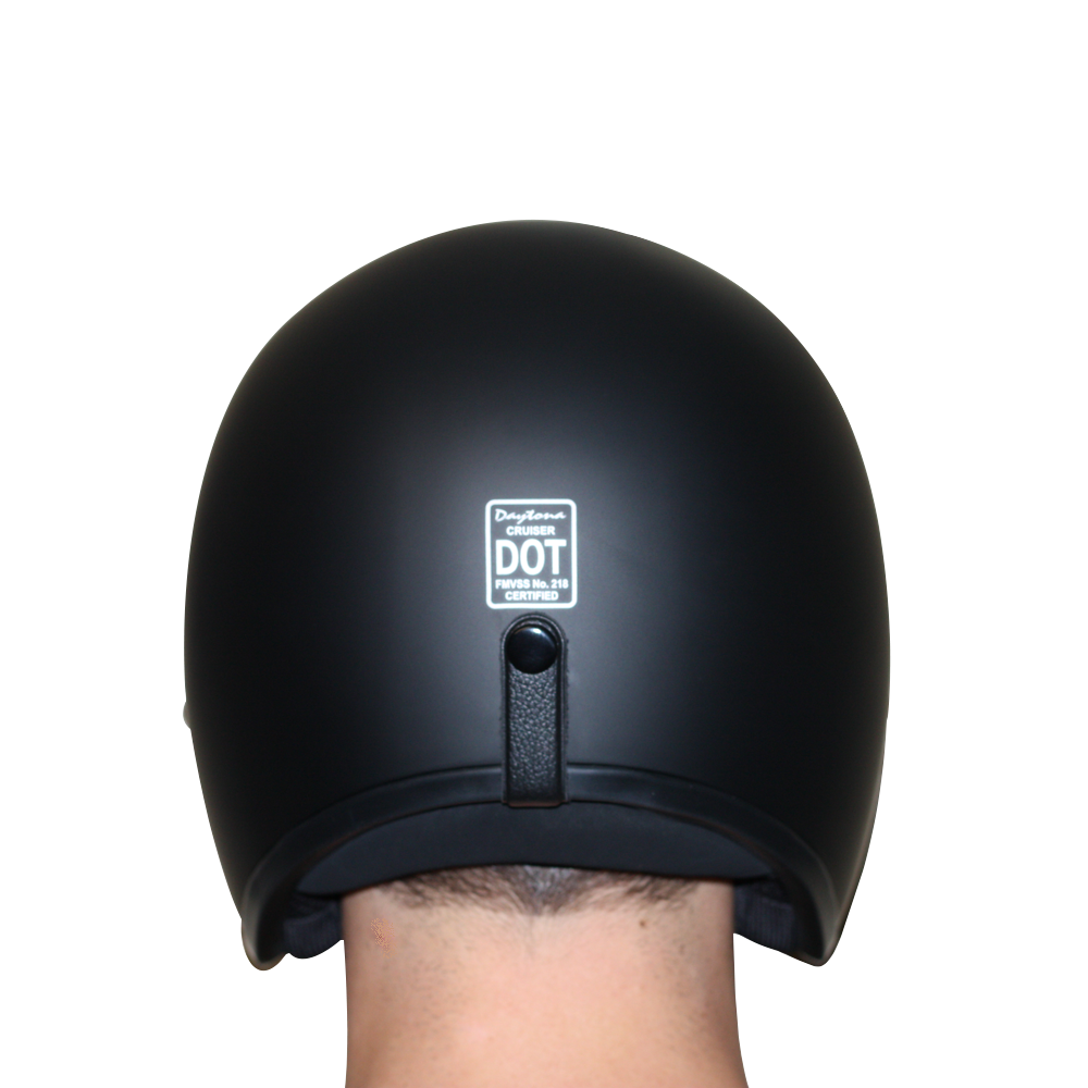 DOT Approved Daytona Cruiser Open Face Motorcycle Helmet - Men, Women & Youth - With Visor & Graphics - W/ Graffiti