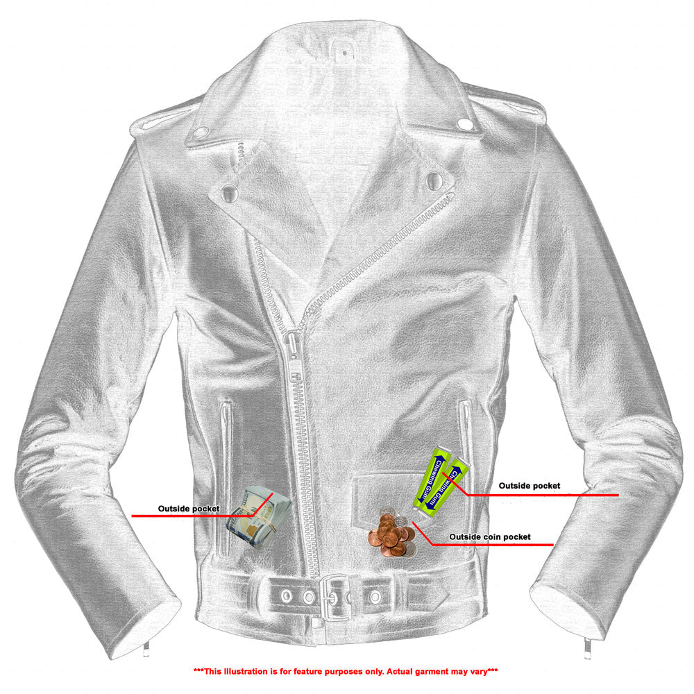 Karlos Kids Leather Jacket