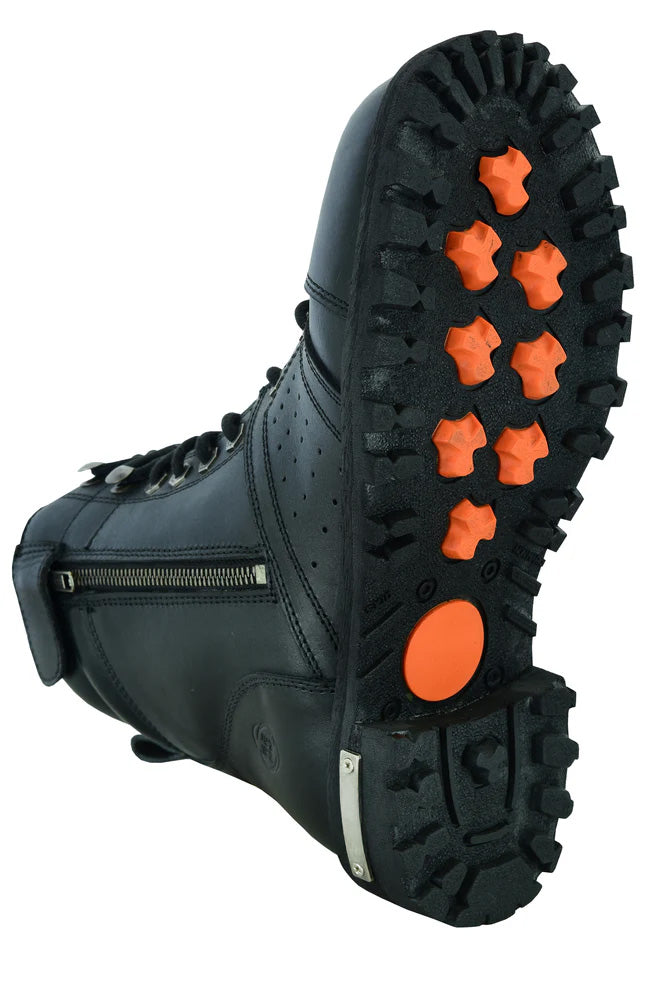 Hardtrack Men's 6"  Leather Boots – Black