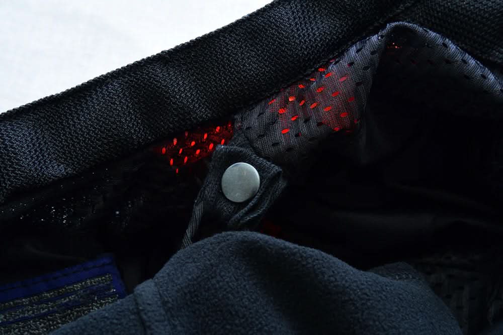 Born Flare Mesh  Motorcycle Jacket - Black/Orange