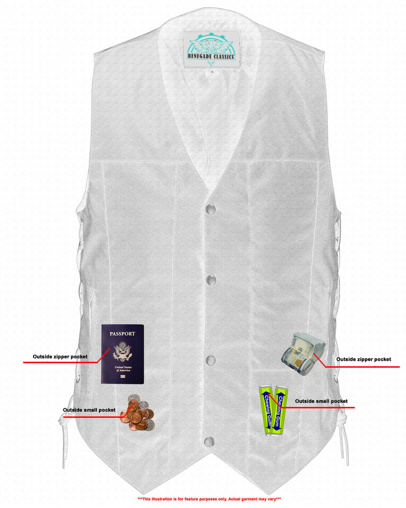 Warpath  Men's  Textile  Vest - Black