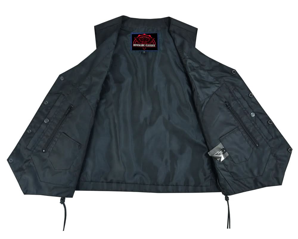 Warpath  Men's  Textile  Vest - Black