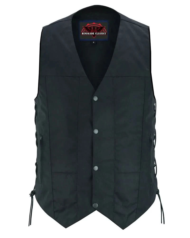 Warpath  Men's  Textile  Vest - Black