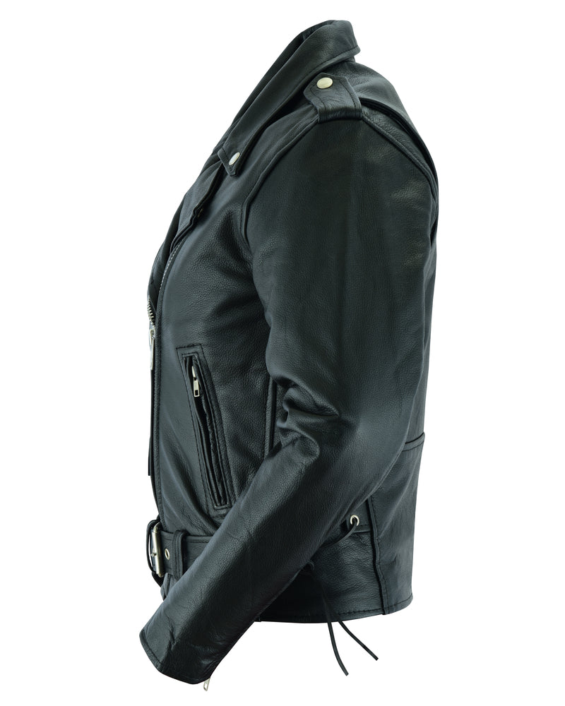 SpeedMoto Women's Leather Motorcycle Vest Women's Leather Jackets Renegade Classics