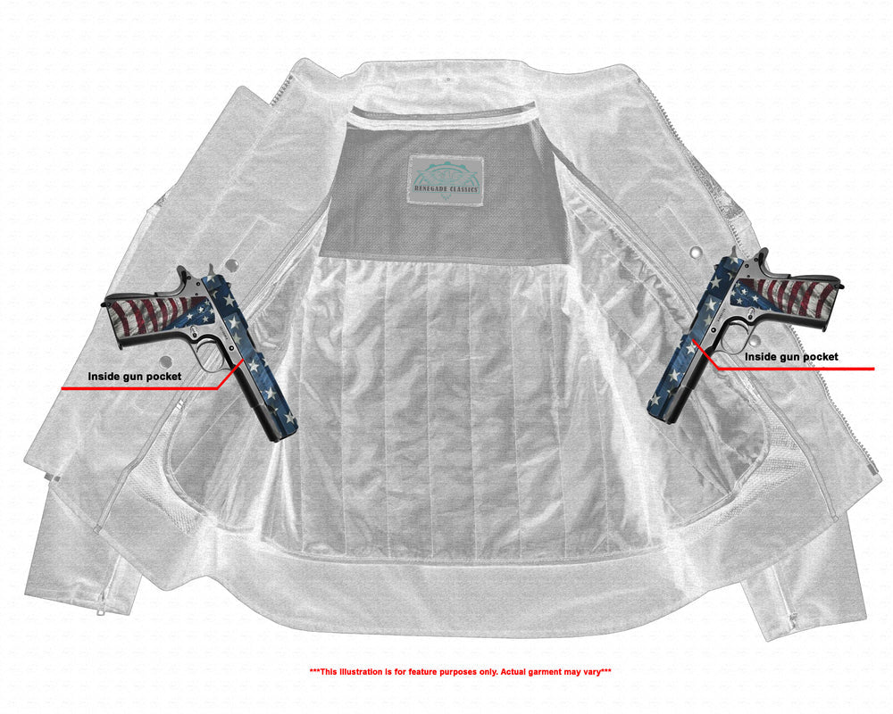 SkullShift Men's Textile Scooter Style Jacket