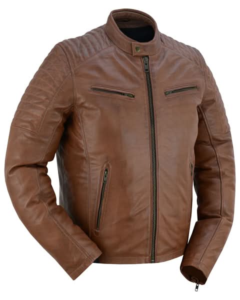 COPPER SLAYER MEN'S Fashion Leather Jacket Men's Leather Jackets Renegade Classics