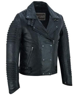 Shadow Queen Women's Black Fashion Leather Jacket Women's Leather Jackets Renegade Classics