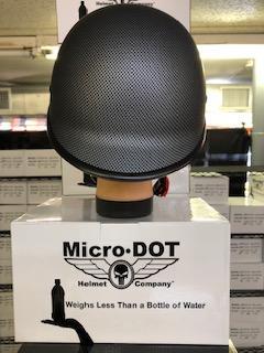 Twister Carbon Fiber Look - Reversible Beanie DOT Helmet Helmets Micro Dot Helmet Company