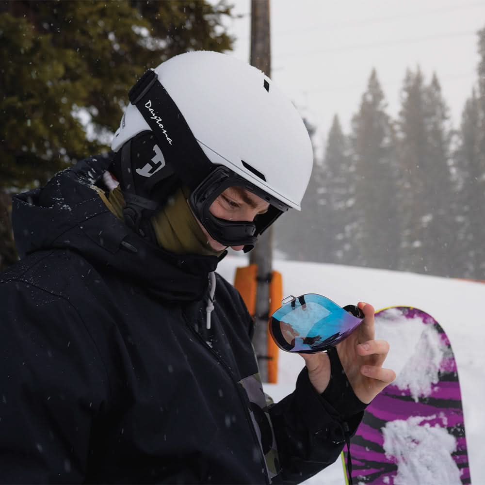 Daytona Snow Goggle Range (Includes 1 x Magnetic Frame, 3 x Magnetic Lens, 1 x Goggles Dust Cover)