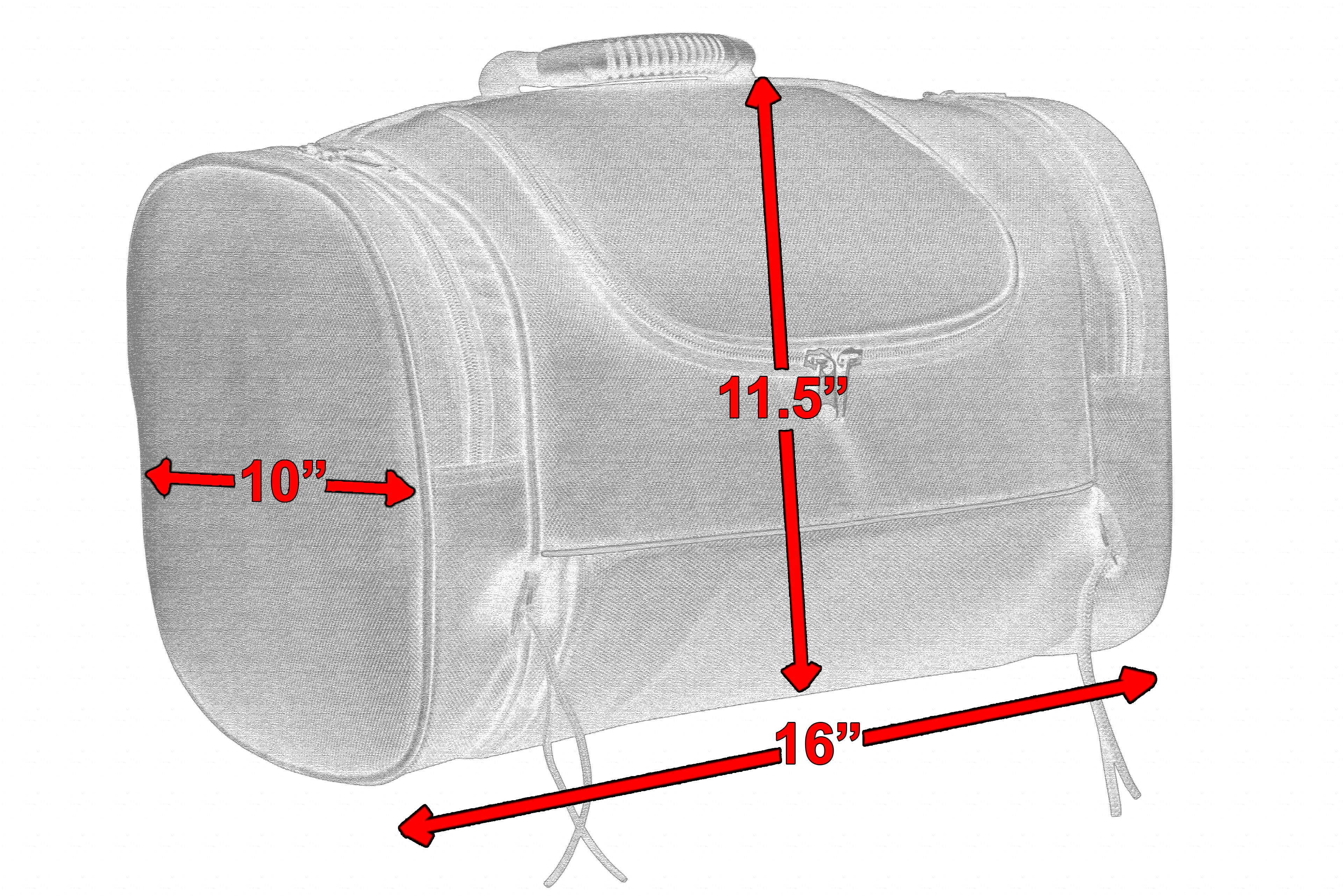 DS Sissy Bar Carry Bag Sissy Bar Bags Renegade Classics