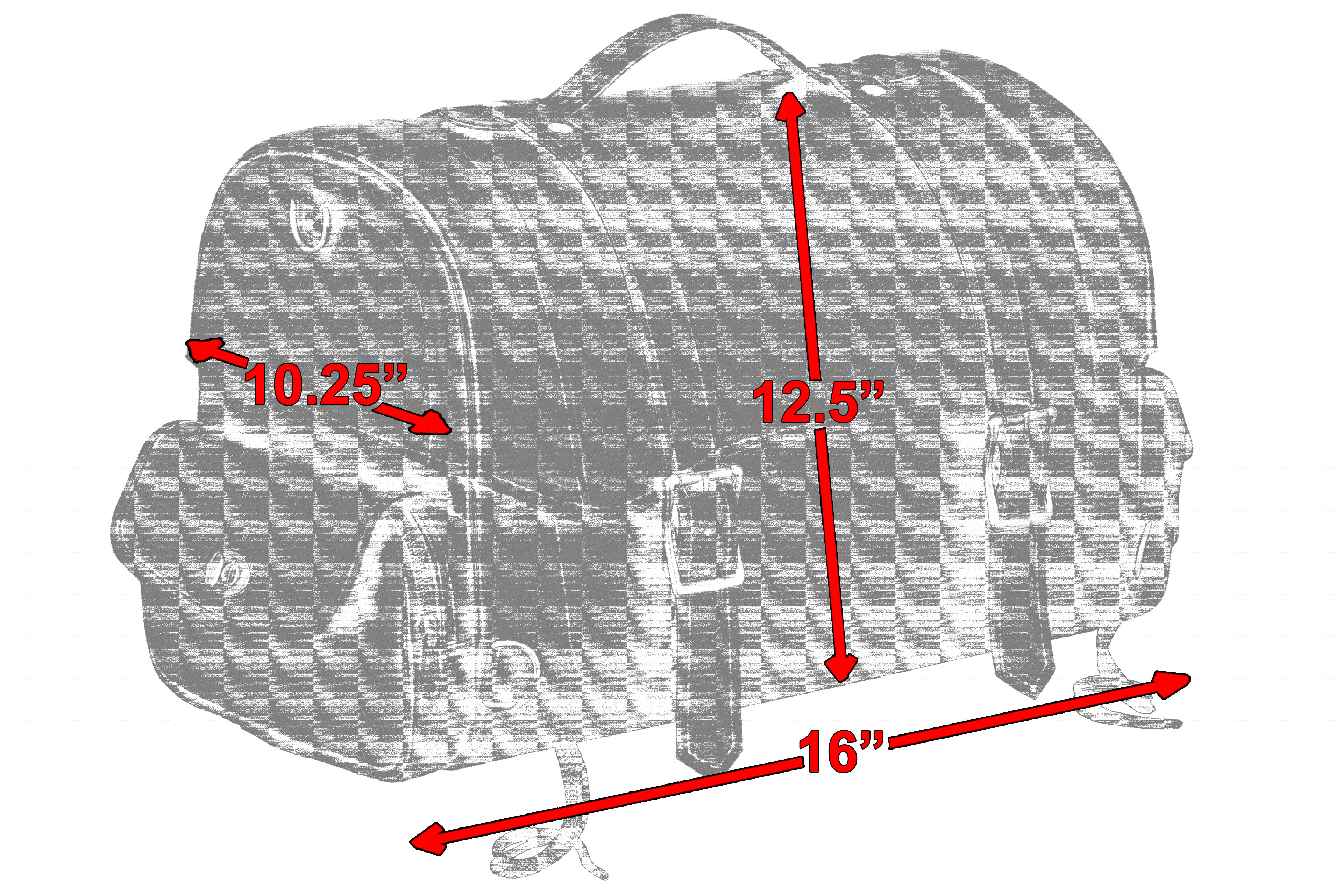DS Updated Trunk Bag Sissy Bar Bags Renegade Classics