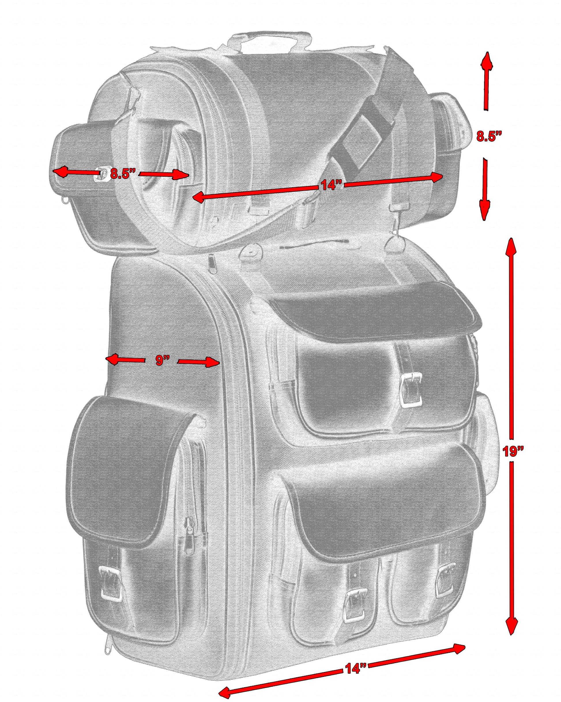 Adventure Pack Sissy Bar Bags Renegade Classics