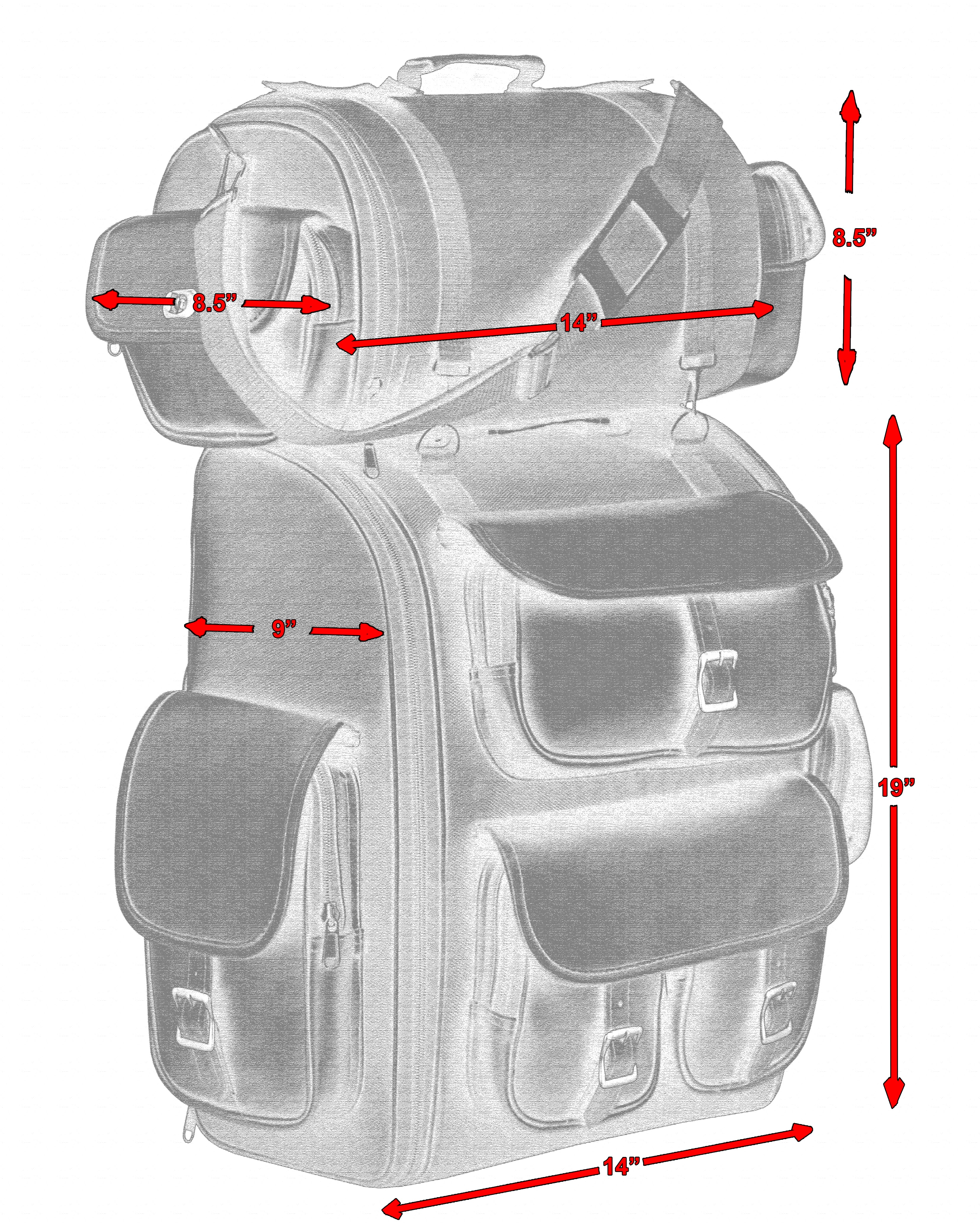 Adventure Pack Sissy Bar Bags Renegade Classics