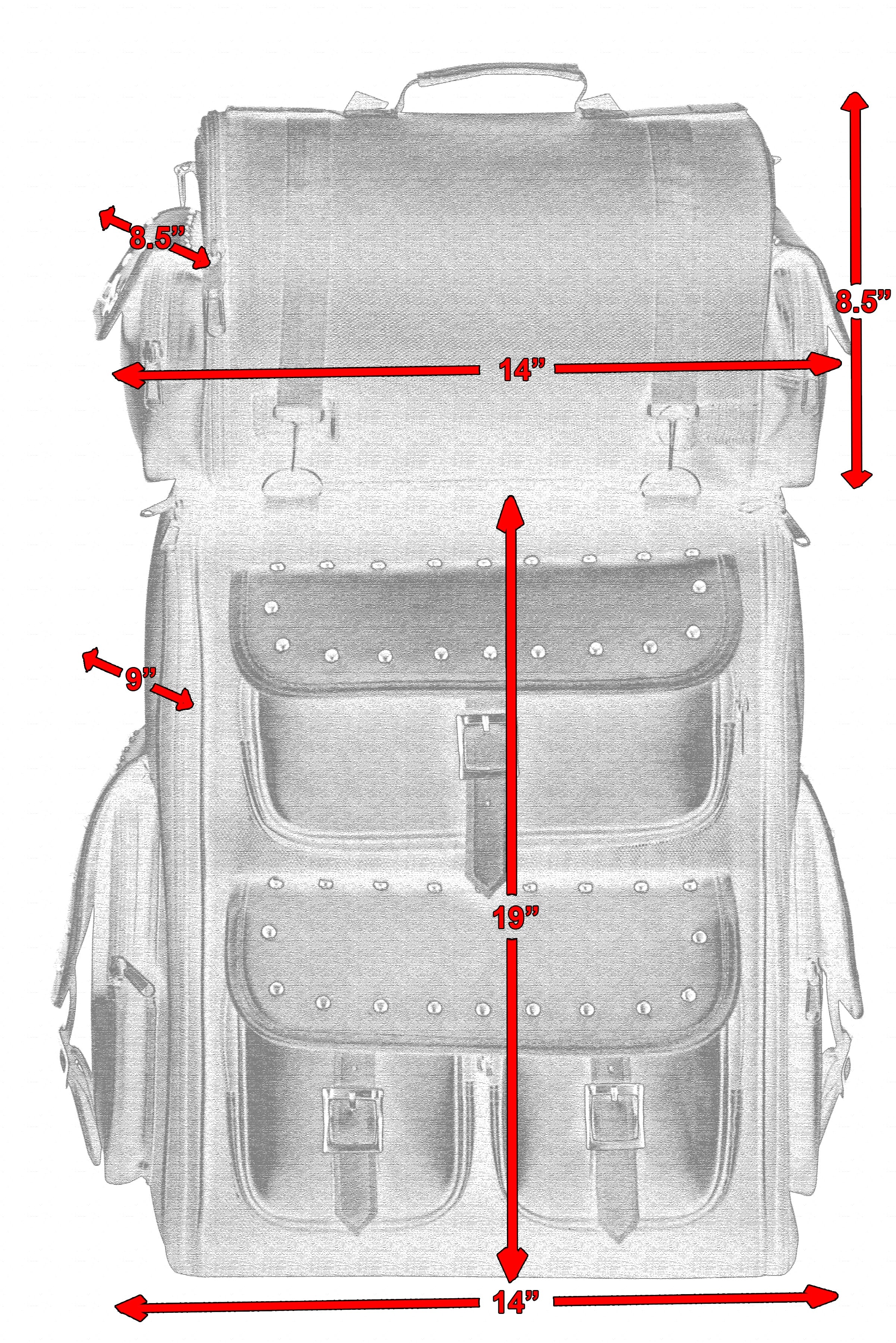 Full Load Sissy Bar Bags Renegade Classics