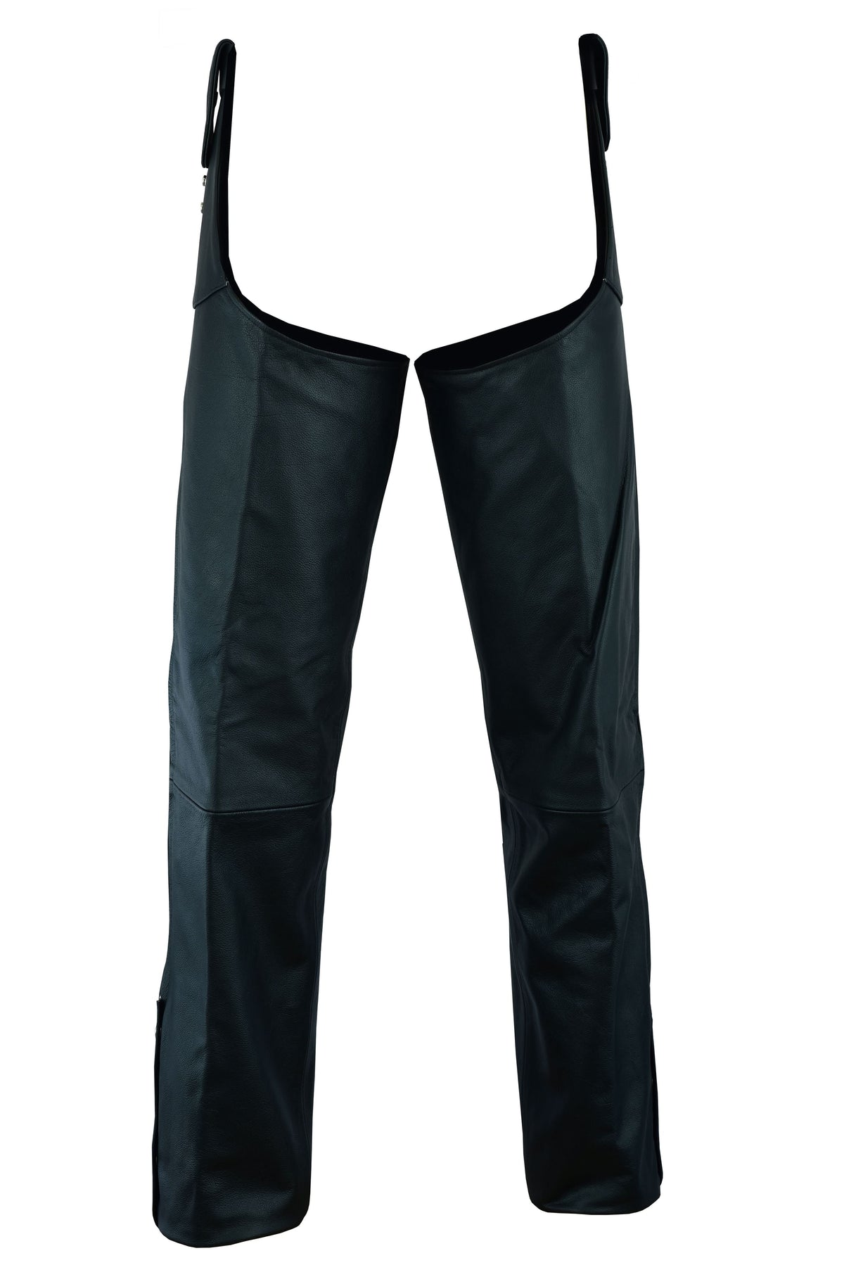 Universal Rider Chaps Uniex Unisex Motorcycle Leather Chaps - Renegade Classics
