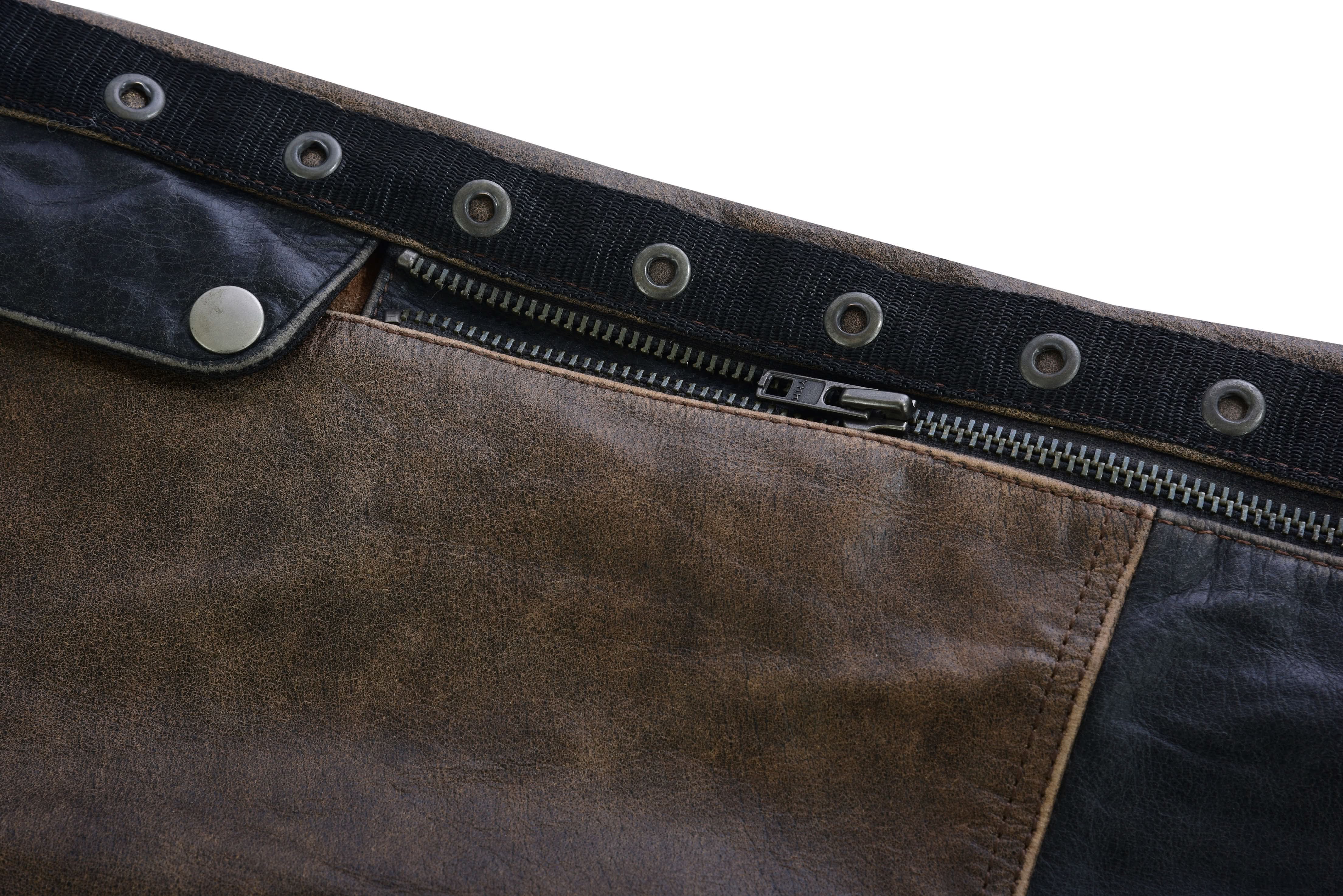 DS Women's Stylish Lightweight Hip Set Chaps- Two Tone Chaps & Pants Renegade Classics