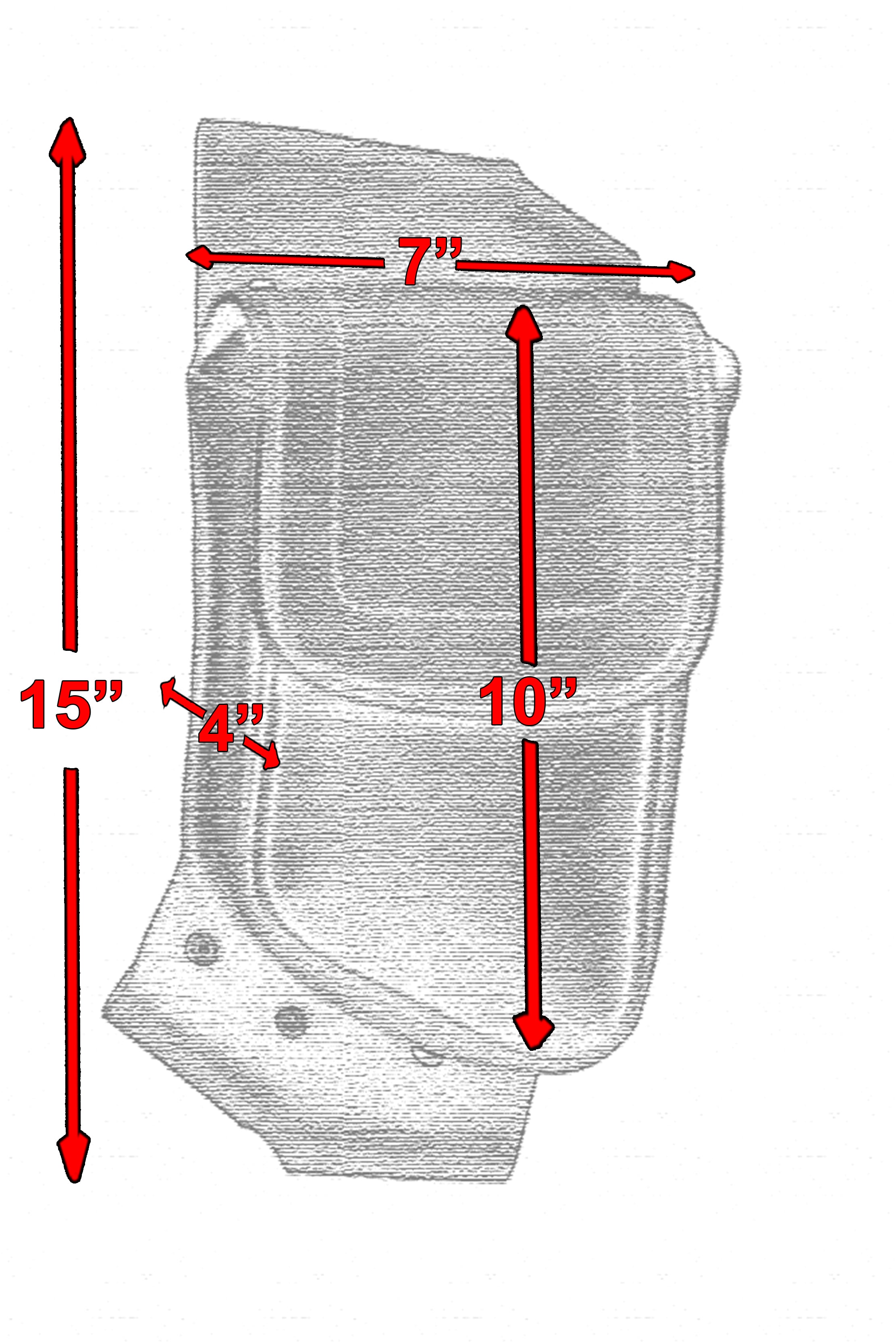 DS Crash Bar Bag - Left Side Luggage Renegade Classics