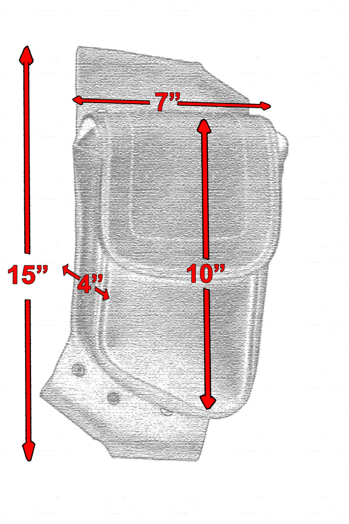 DS Crash Bar Bag - Left Side