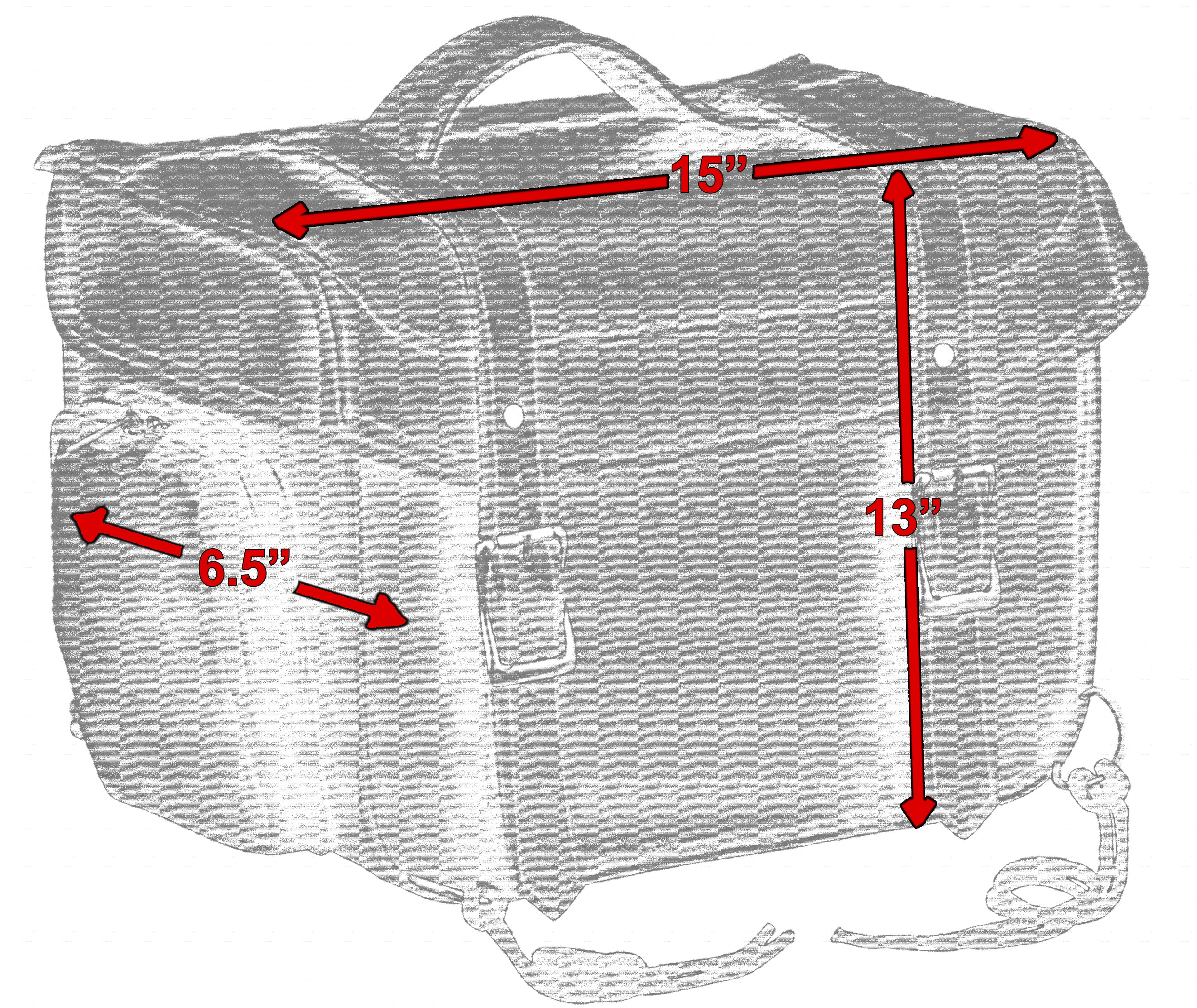 DS Small Sissy Bar Bag - Cooler Insert Sissy Bar Bags Renegade Classics