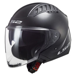 LS2 Copter Helmets LS2 Helmets Gloss Black XS