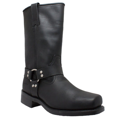Blacktread Men's leather motorcycle boots Men's Footwear Adtec Footwear