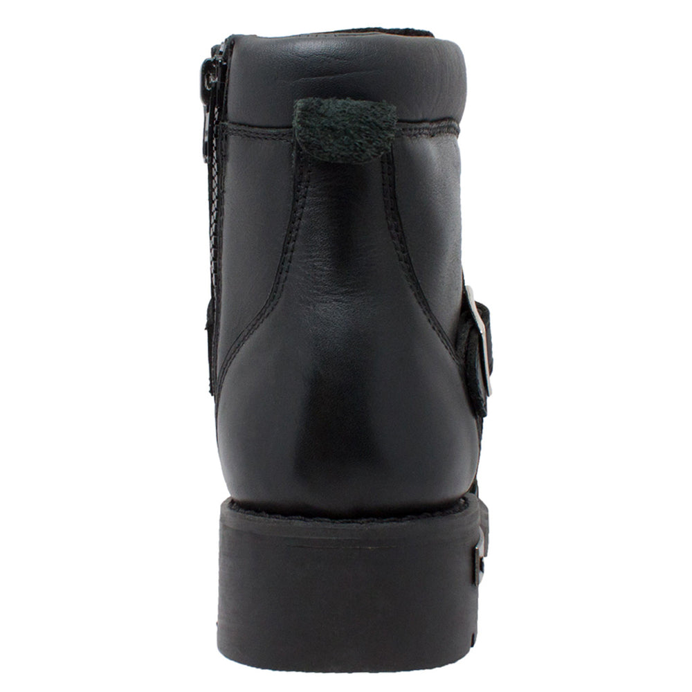 Edgewalker Men's 6" Black Motorcycle Boots Men's Footwear Adtec Footwear