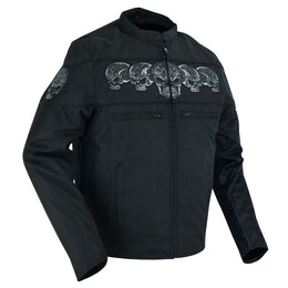 SkullShift Men's Textile Scooter Style Jacket Men's Textile Jackets Renegade Classics