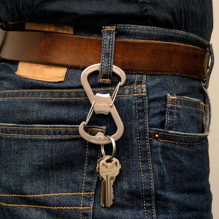 SBO-03-01 AHHH...(tm) - S-BINER Key Leashes Nite Ize