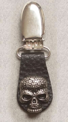 J122-11 Boot Clips Skull Boot Clips Warhawk Customs