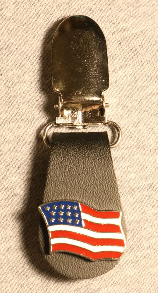 J122-26 Boot Clips US Flag Boot Clips Warhawk Customs